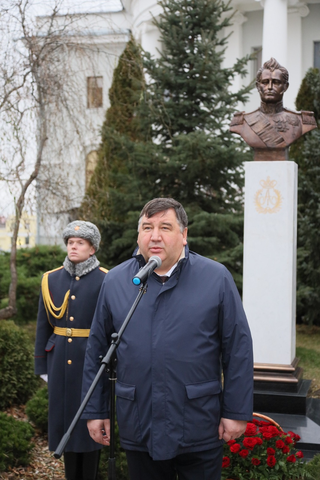 В Казанском университете торжественно открыли бюст императора Александра I