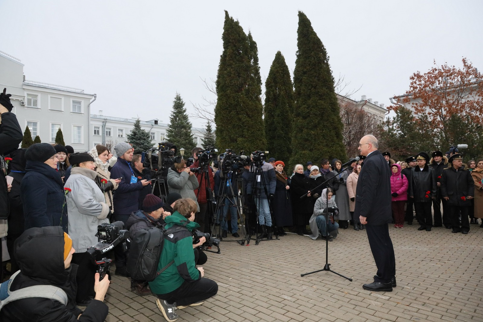 В Казанском университете торжественно открыли бюст императора Александра I