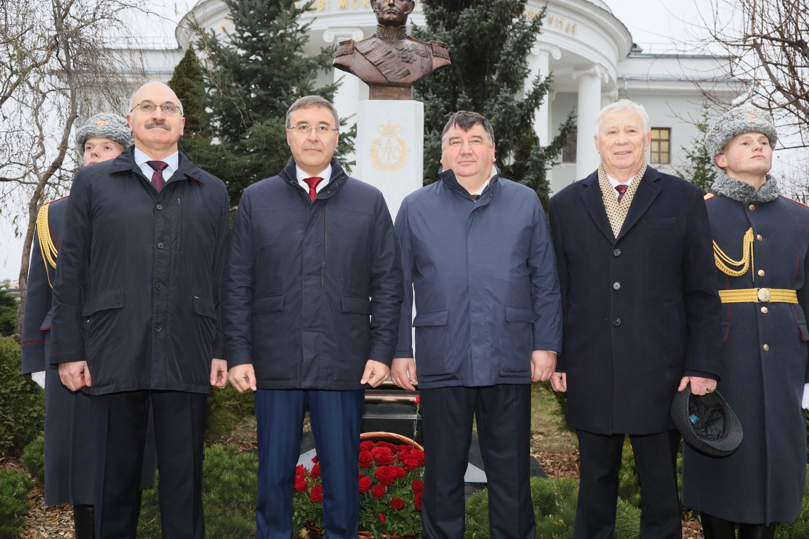 В Казанском университете торжественно открыли бюст императора Александра I