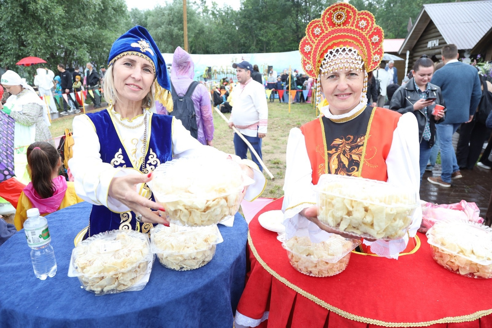 В Березовой роще посёлка Мирный отпраздновали татарский народный праздник Сабантуй