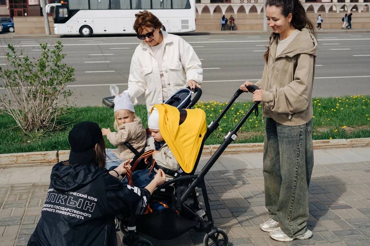 В Татарстане стартовала акция «Георгиевская ленточка»