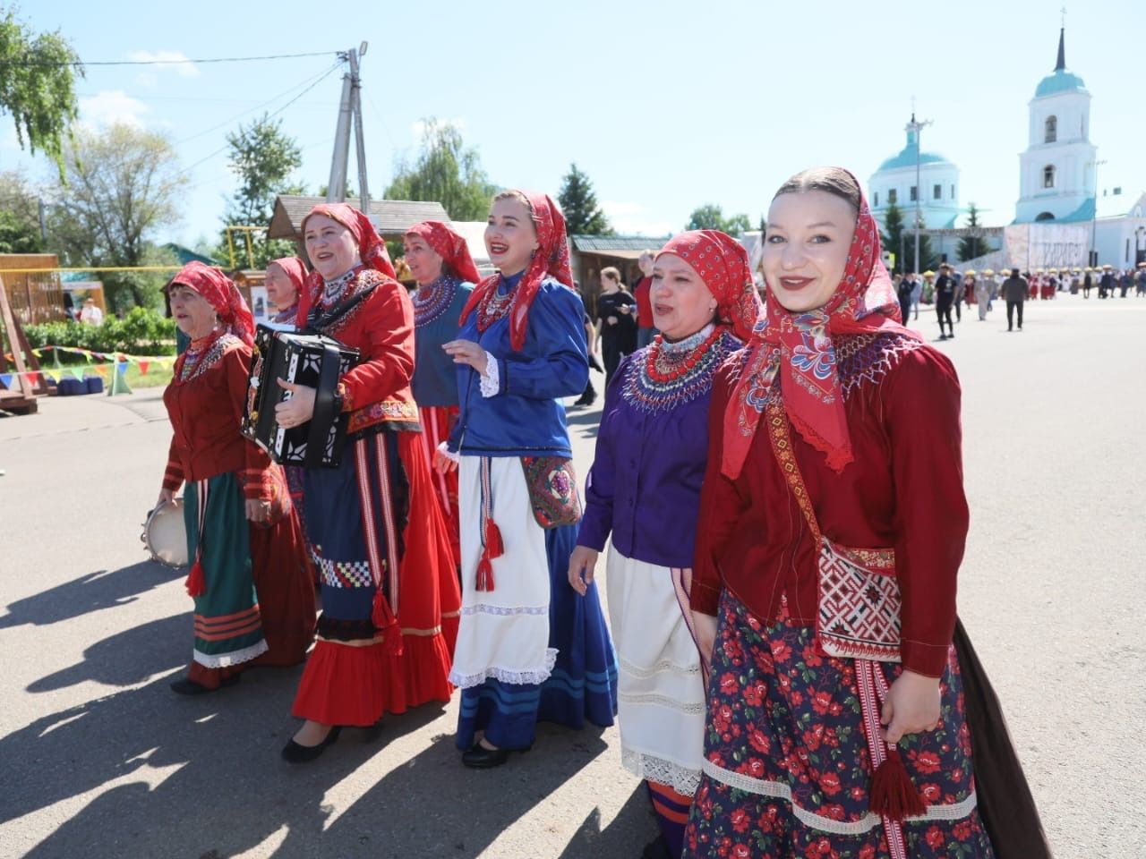 Праздник русского фольклора Каравон