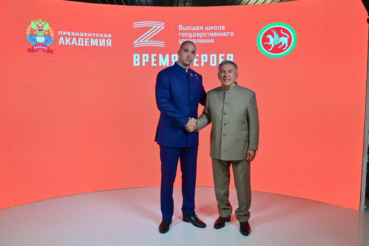 Раис Татарстана стал наставником на федеральной программе «Время героев»