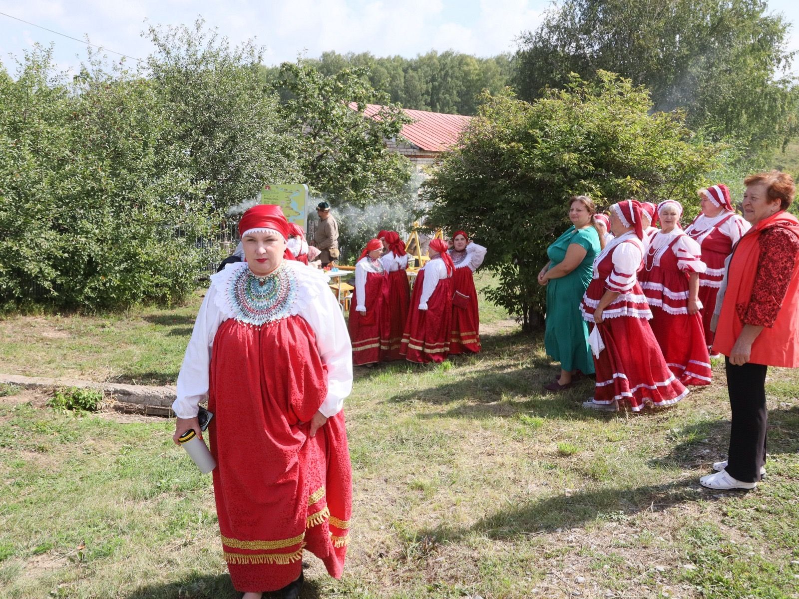В селе Красновидово прошел Яблочный Спас