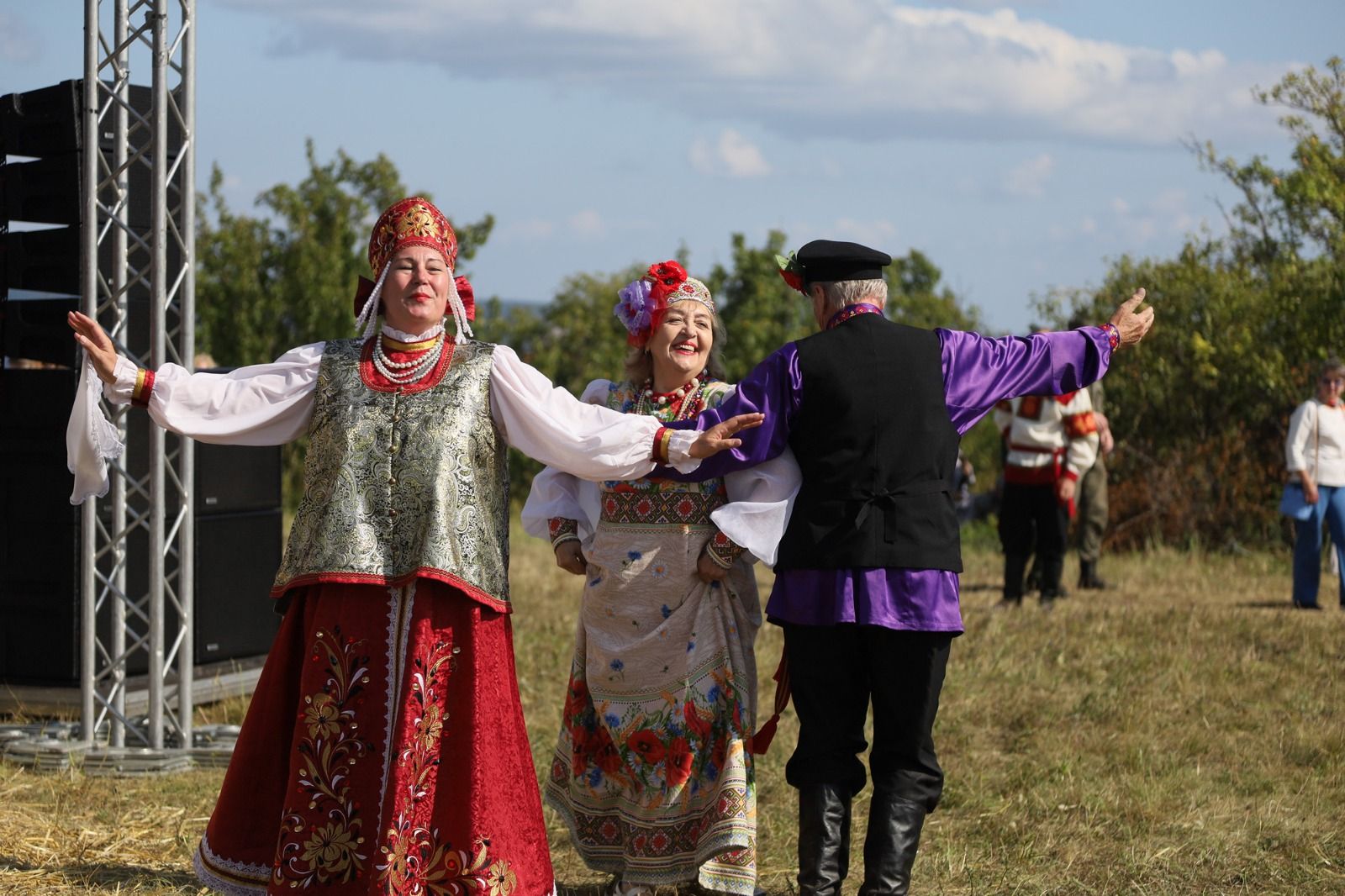 В селе Красновидово прошел Яблочный Спас