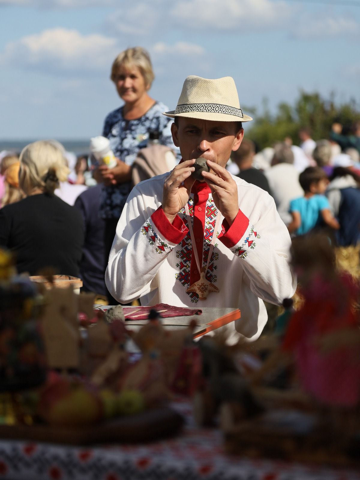В селе Красновидово прошел Яблочный Спас