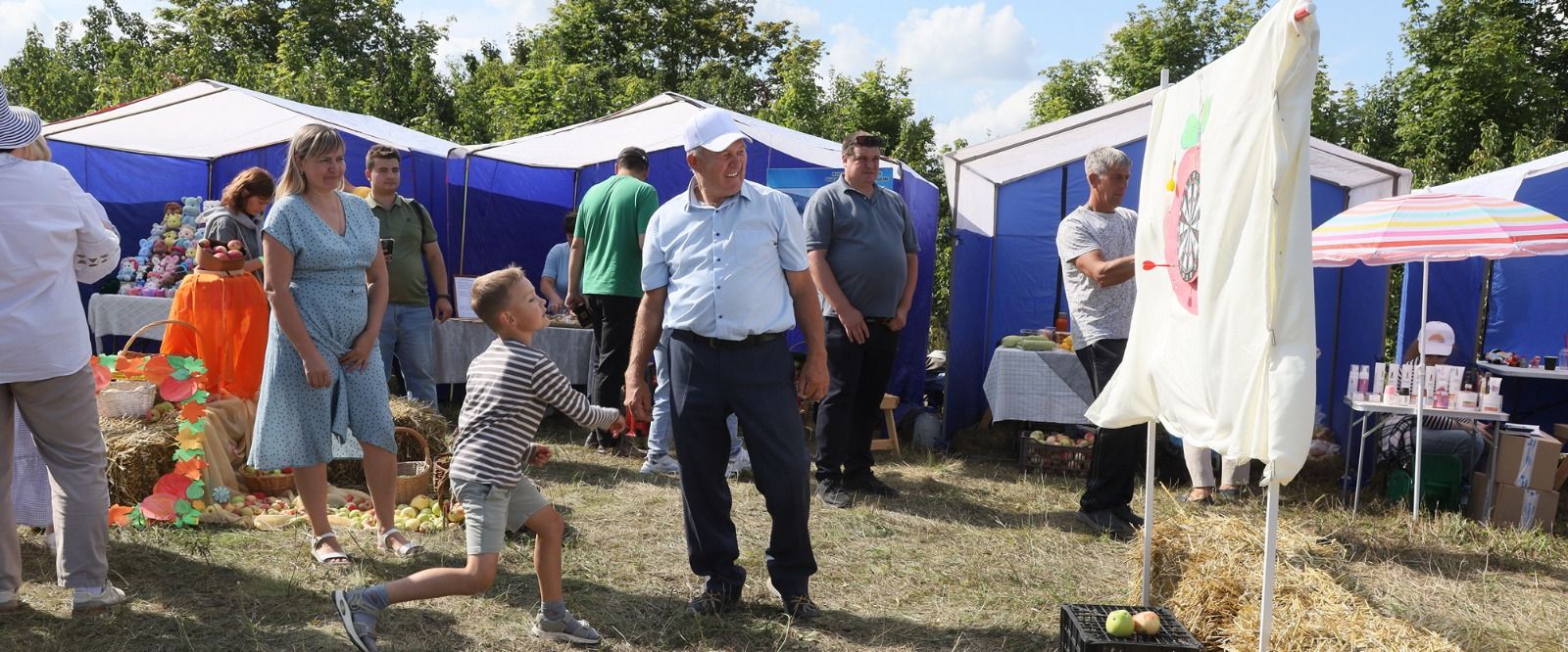 В селе Красновидово прошел Яблочный Спас