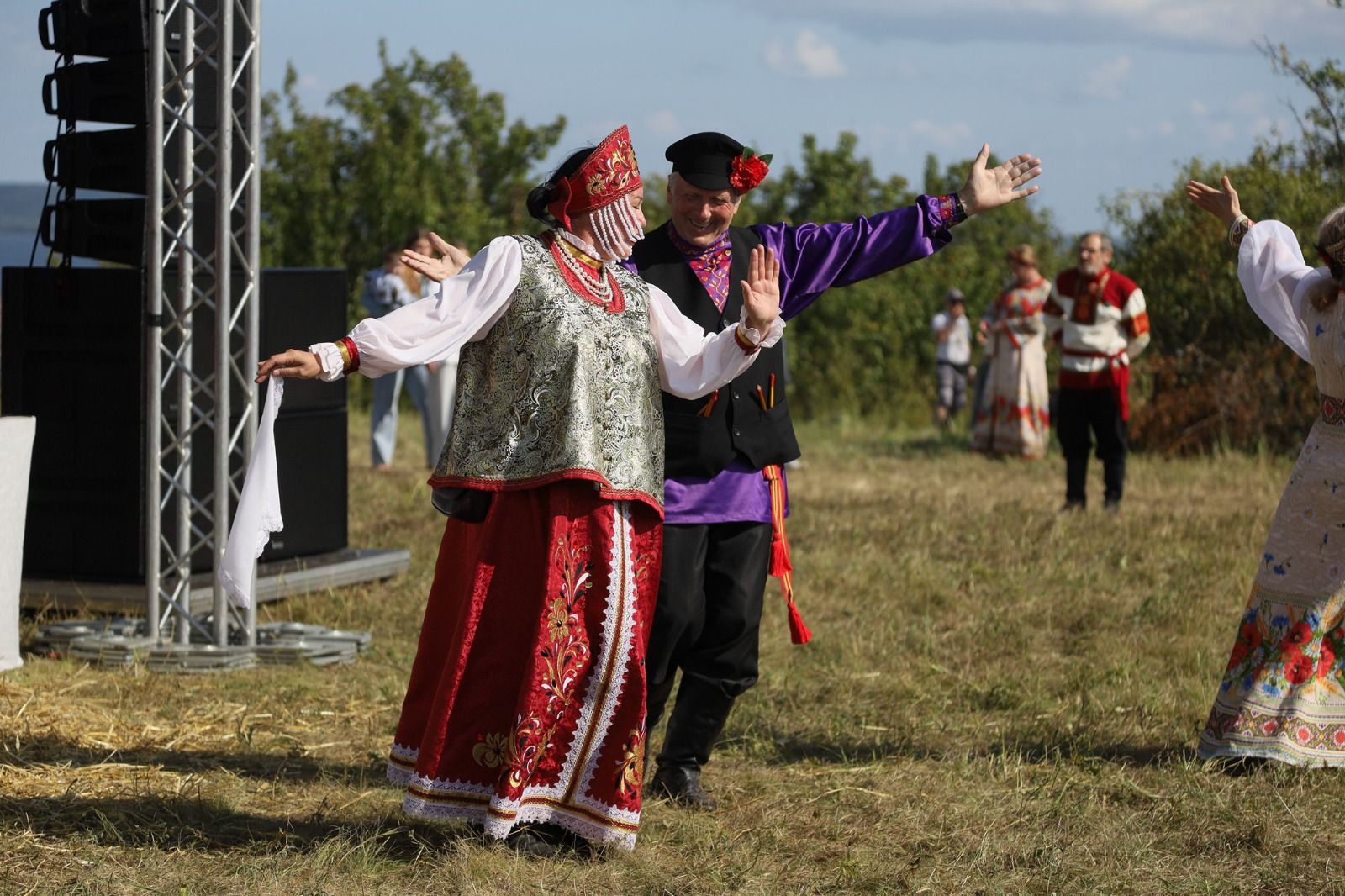 В селе Красновидово прошел Яблочный Спас