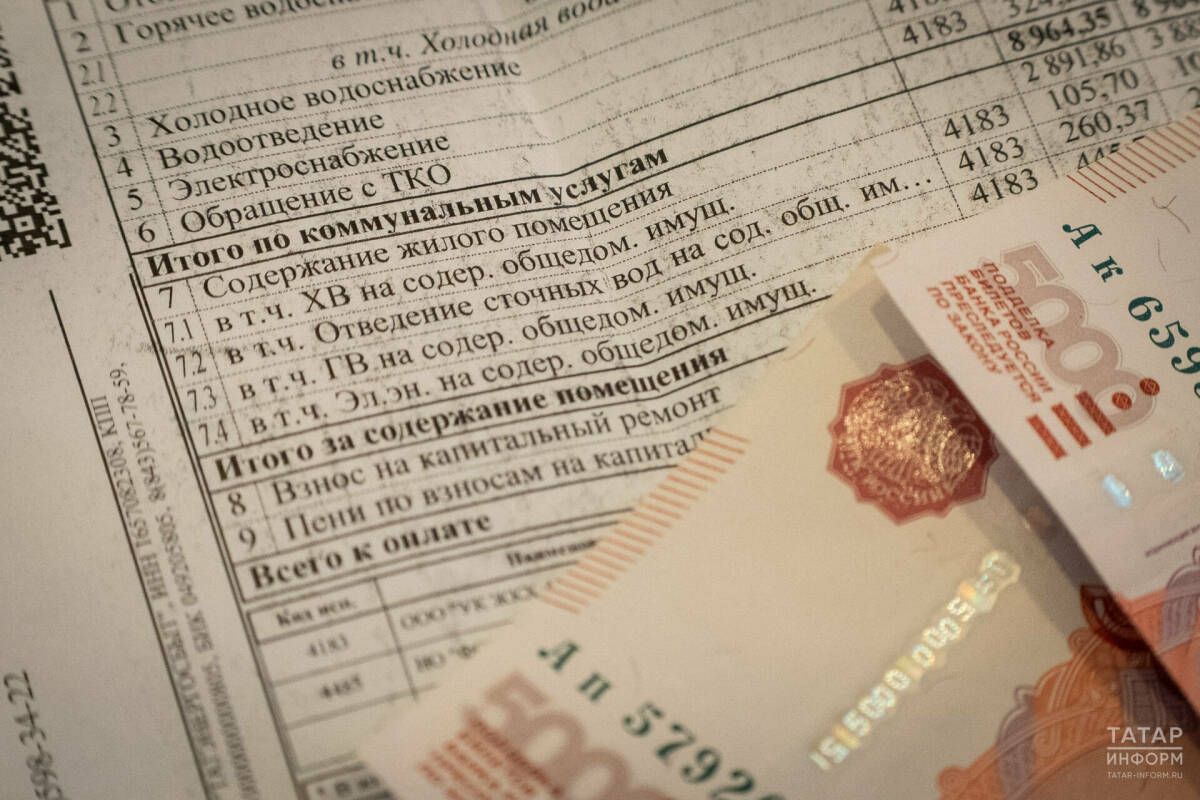 Татарстанцам рассказали, какие услуги можно исключить из квитанций за ЖКХ