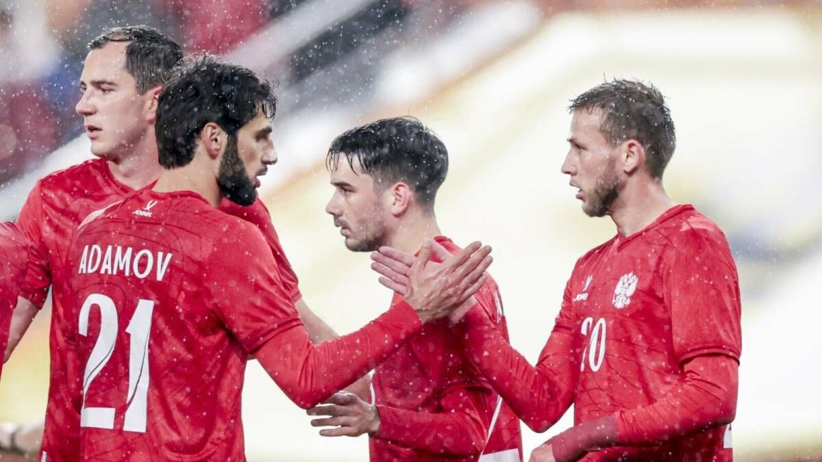 Сборная России разгромила Намибию со счётом 6:0 в товарищеском матче
