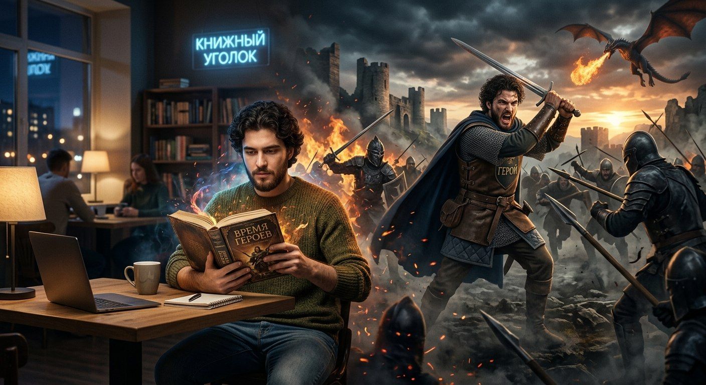 Две трети россиян мечтали повторить приключения книжных героев