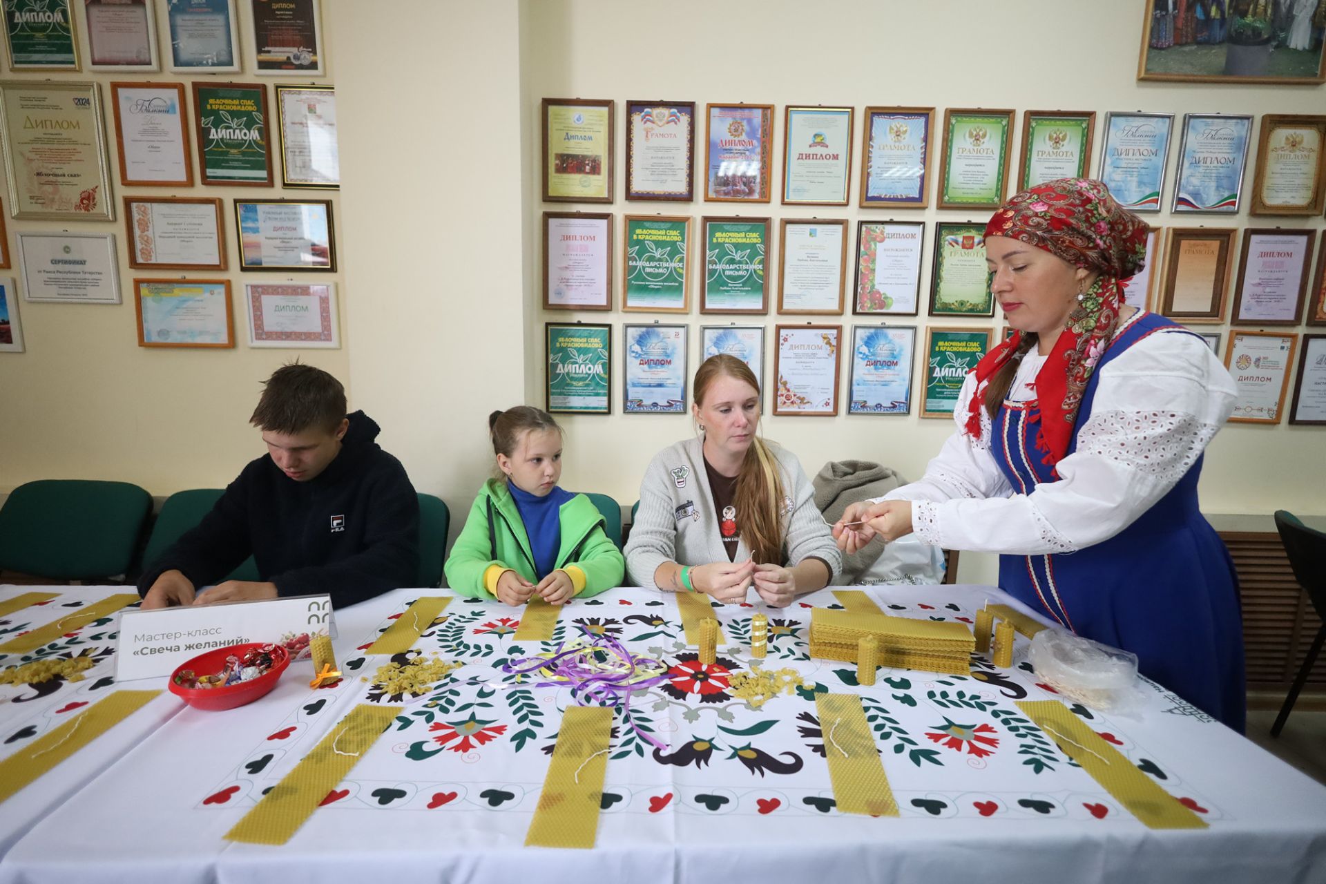 В Красновидово отметили праздник «Яблочный спас»