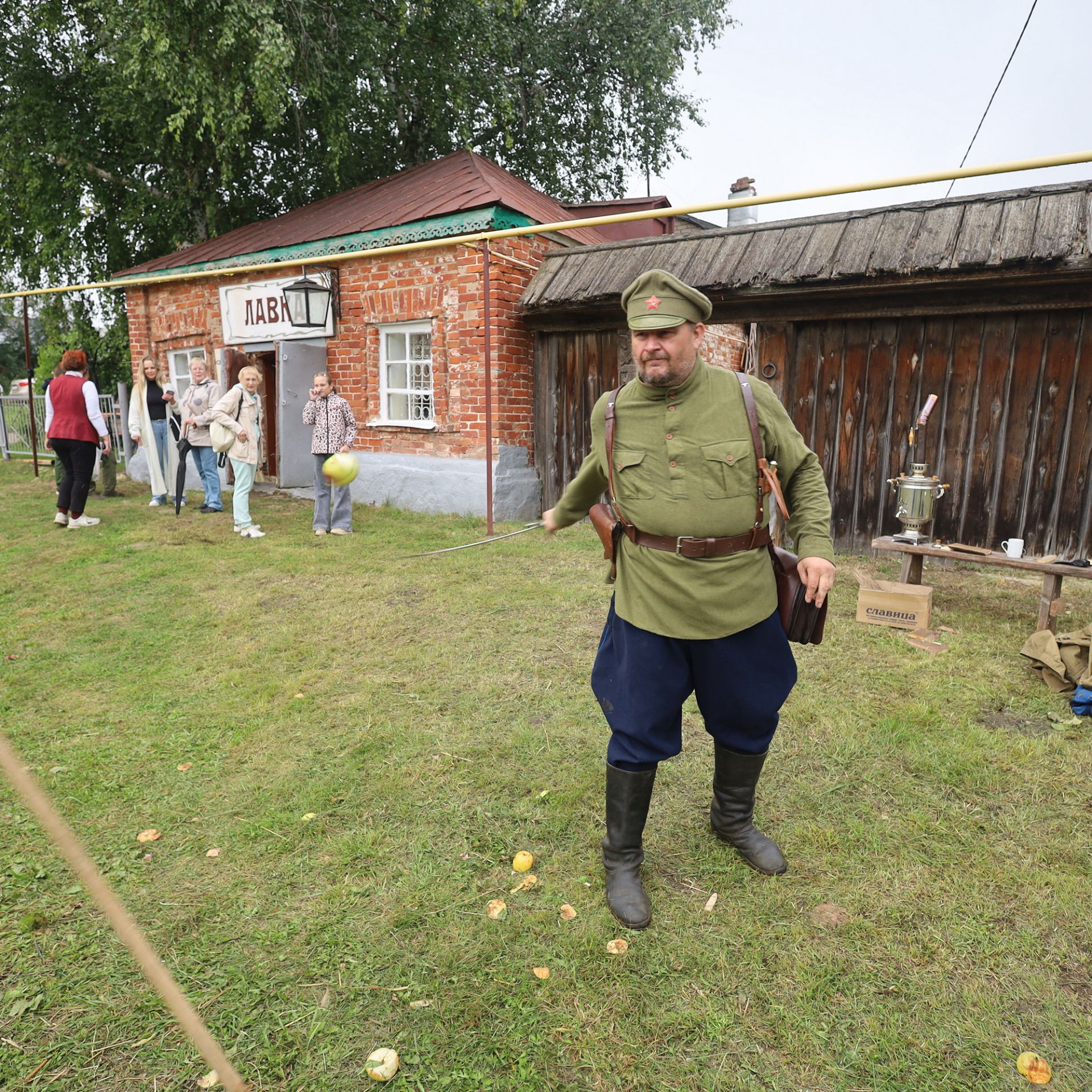В Красновидово отметили праздник «Яблочный спас»