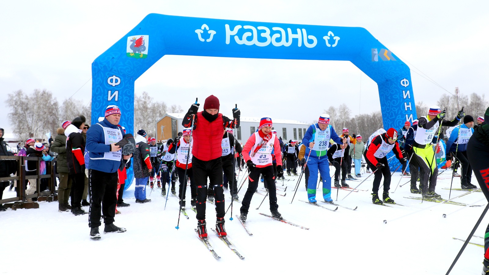 Барыбыз да чаңгыга!