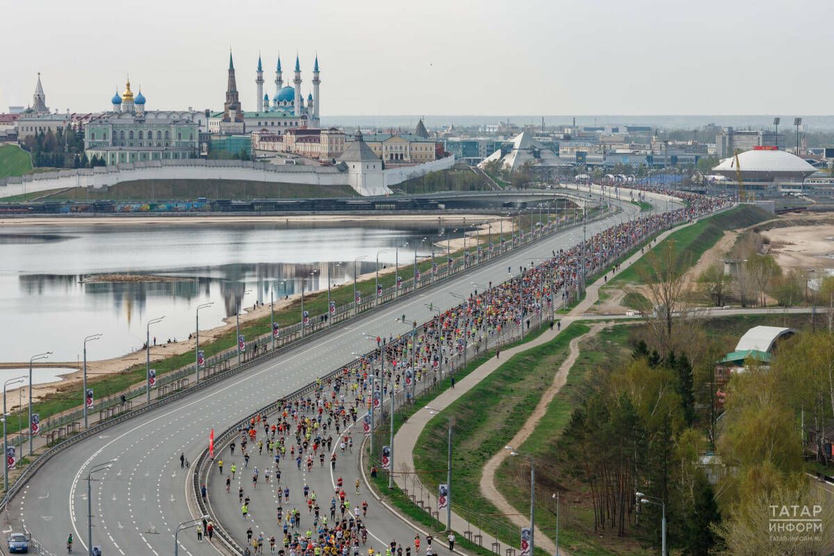 Казанский марафон: временные ограничения движения в центре города