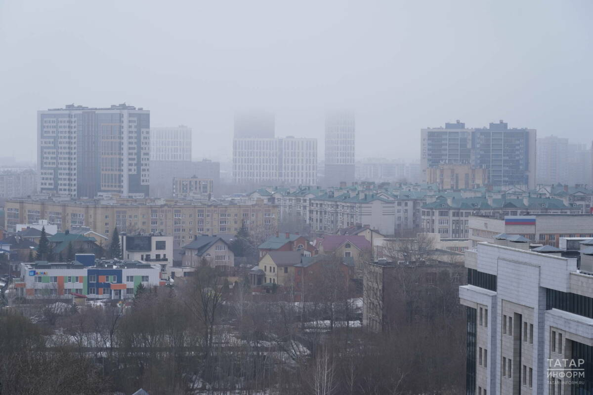 В МЧС предупредили о сильном ветре и мокром снеге в Татарстане 21 апреля