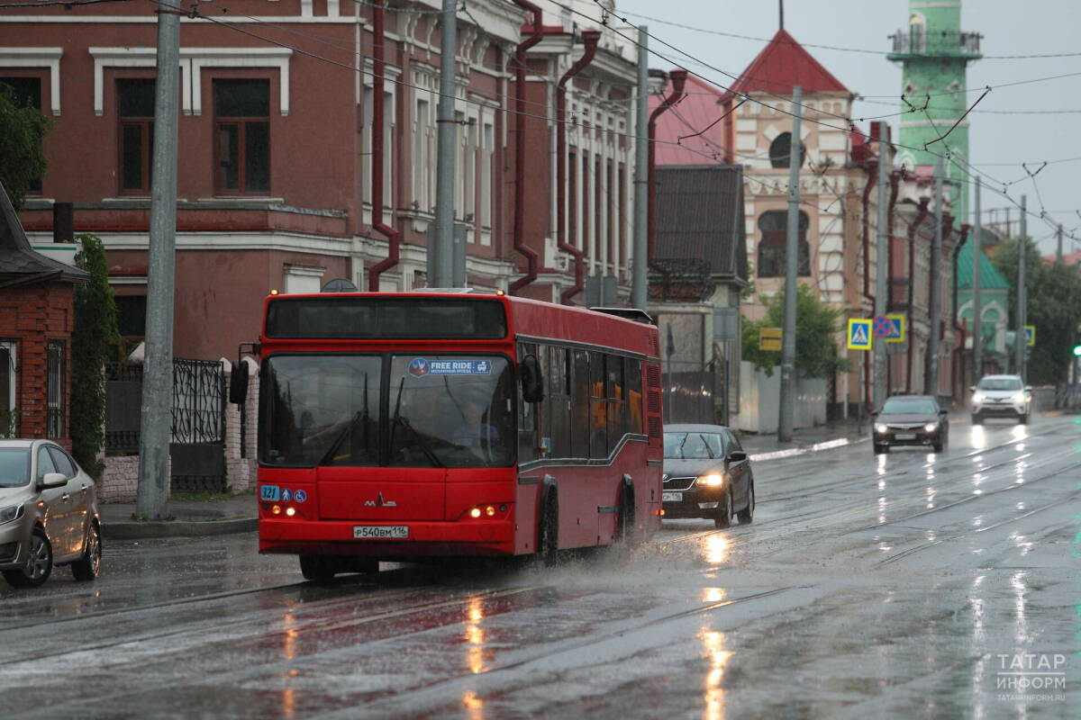 Погода в Татарстане: дожди, грозы, возможен град и до +26°С