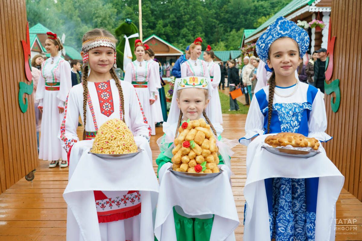 В Казани отметили главный Сабантуй республики