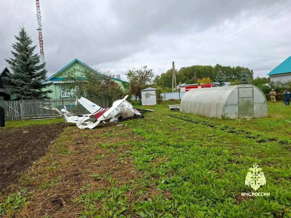 Крушение самолёта Cessna в Татарстане: погибли пилот и пассажир