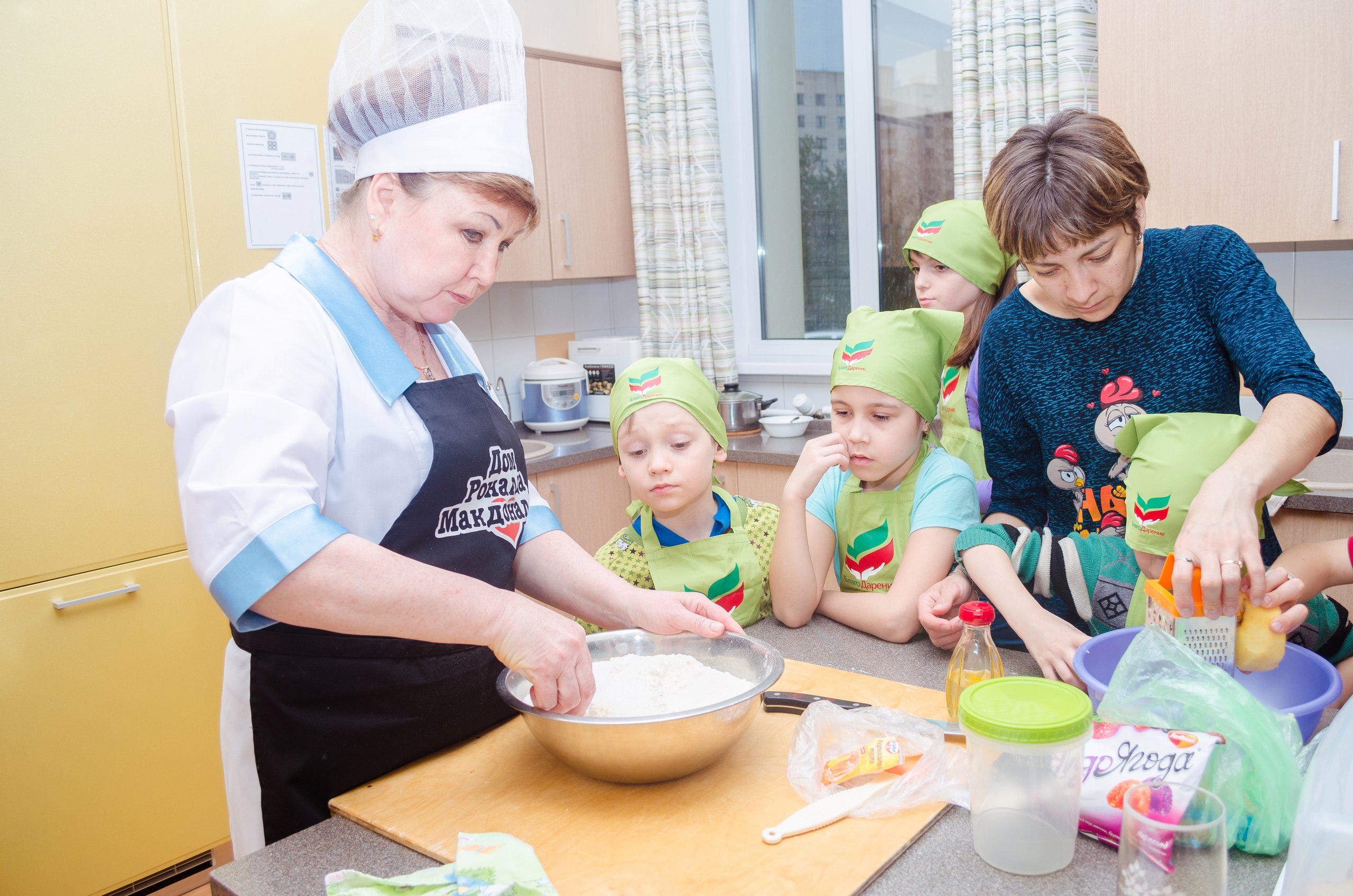 Кулинарный мастер-класс прошел  в «Доме Роналда Макдоналда» в Казани