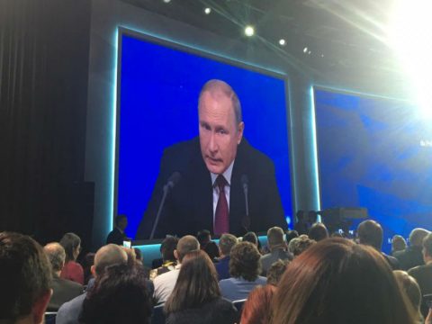 Пользуясь случаем задайте вопрос Путину