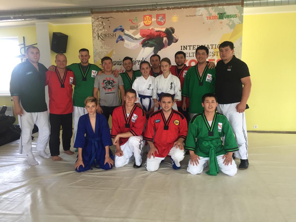 Татарстанские борцы отборолись и показали мастер-класс в Клайпеде