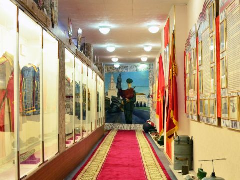 Танк училищесы музеенда нинди раритетлар саклана