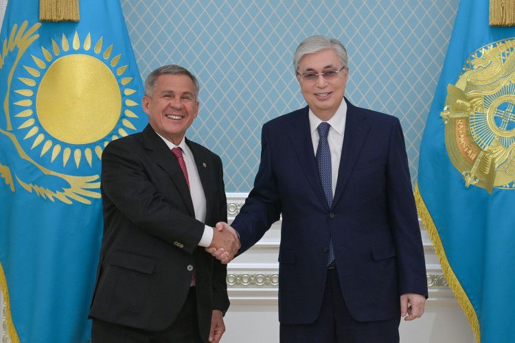 Рустам Минниханов встретился с Президентом Казахстана Касым-Жомартом Токаевым