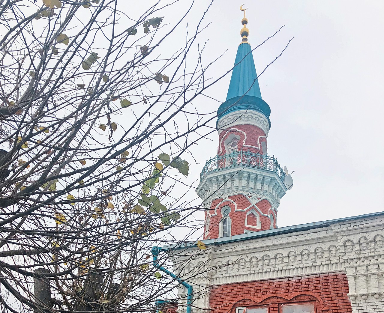 Розовая мечеть в Казани